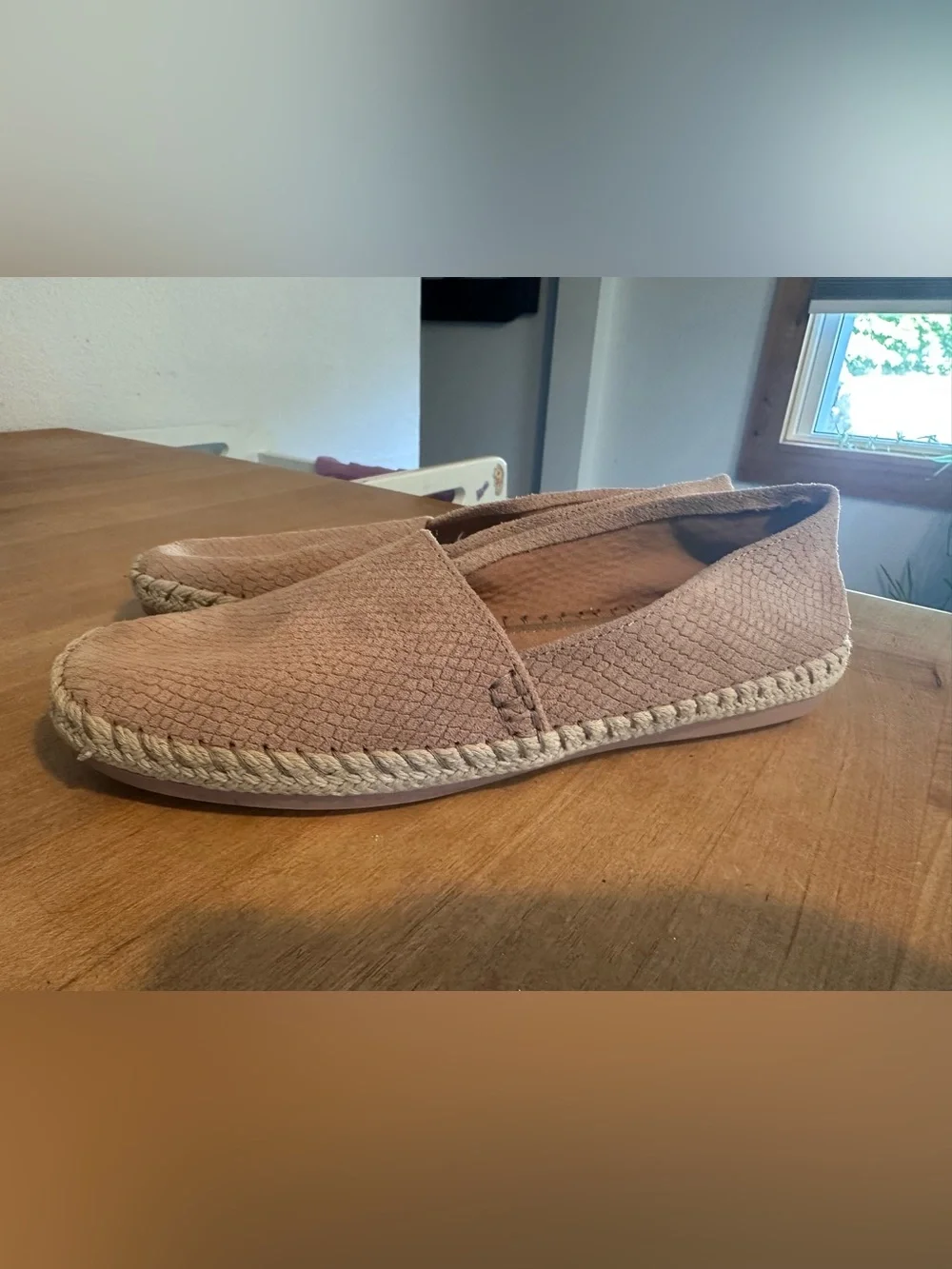 Adam Tucker slip espadrilles